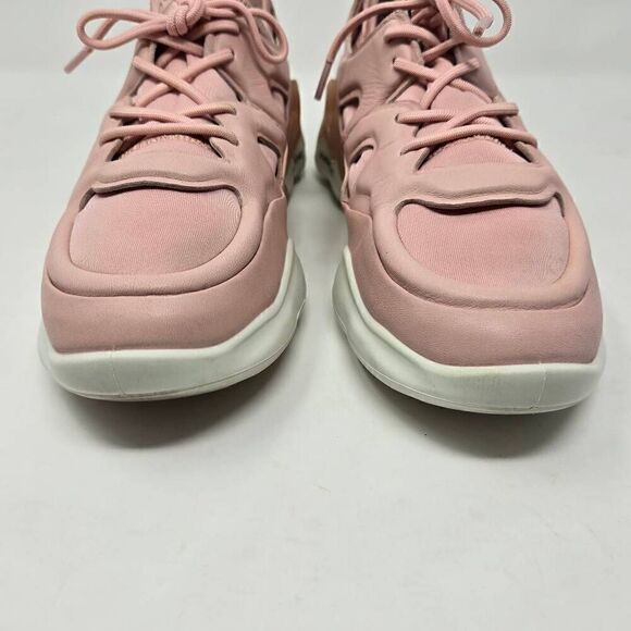 ECCO ELO PHORENE WOMENS ATHLETIC SNEAKER SHOES SILVER PINK SIZE 40 EU 9 US - Picture 2 of 10